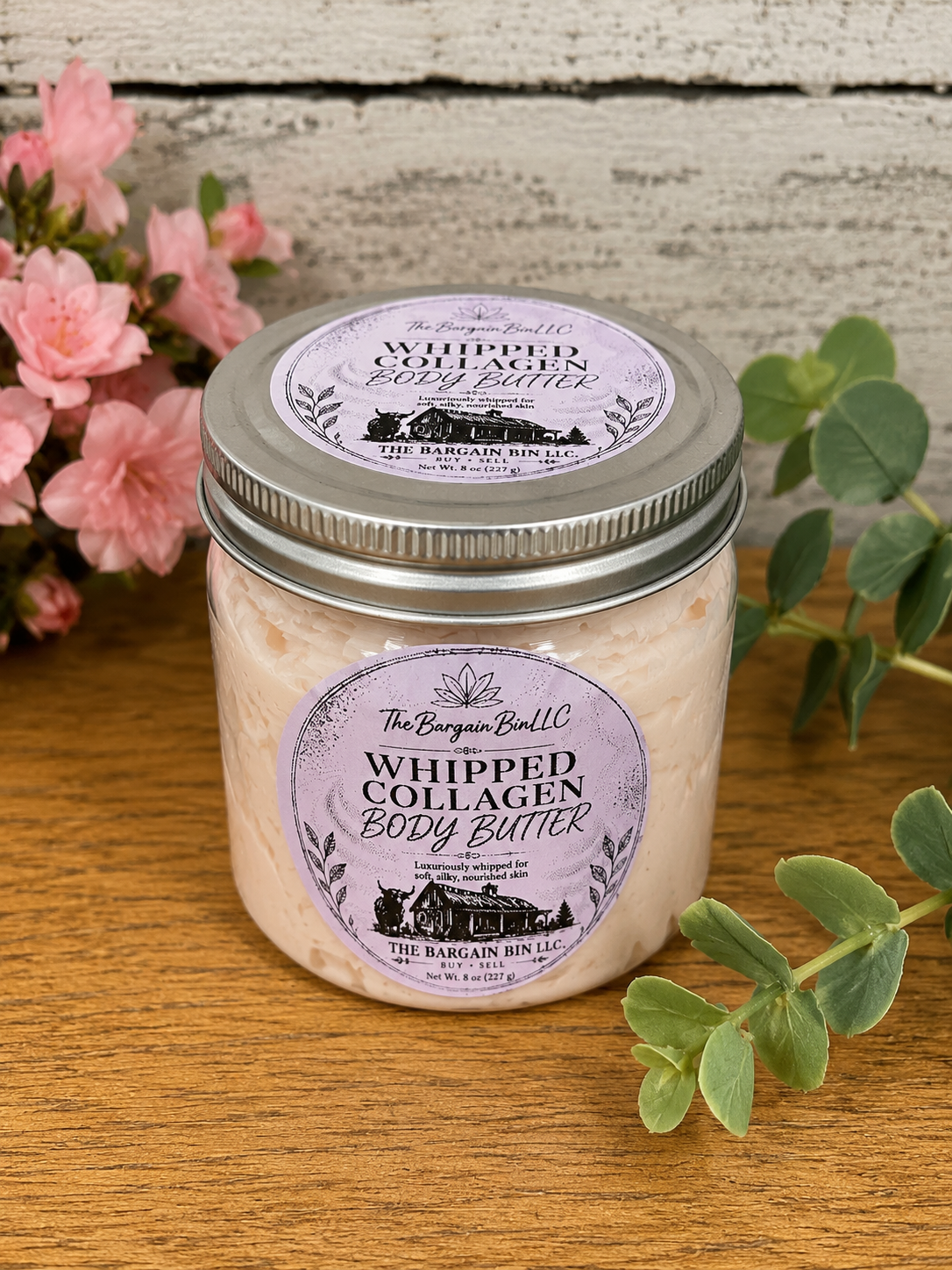 Whipped Collagen Body Butter- Cocoa Butter Cashmere scent