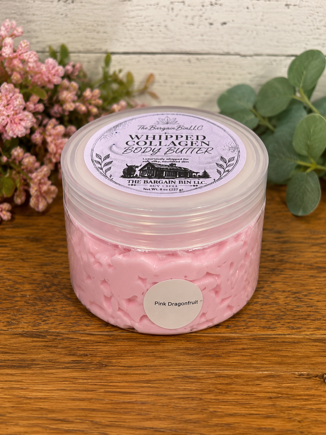 Whipped Collagen Body Butter- Pink dragonfruit