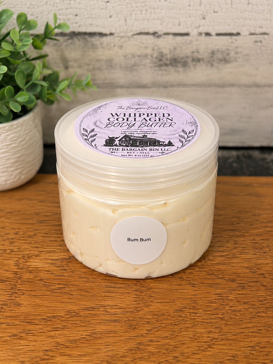 Whipped Collagen Body Butter -Bum Bum Scent